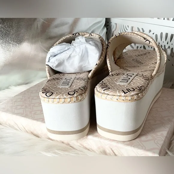 LIU.JO PLATFORM SANDALS - Picture 4 of 10